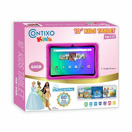 CONTIXO 10-Inch Kids 64GB HD Tablet K103-A Pink